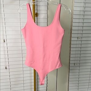 Elegant Pink Women's Bodysuit